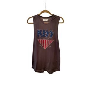 KISS Sleeveless Tee | Medium| RARE| FLOWY
